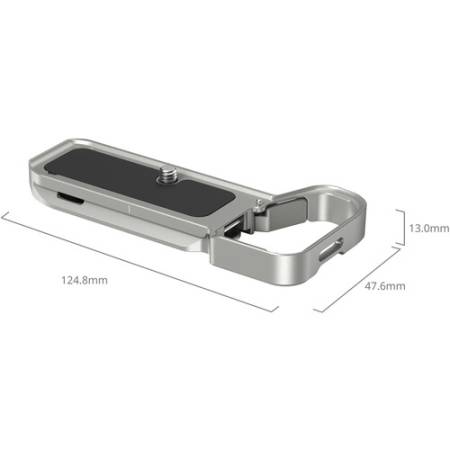 SmallRig 5482 - montażowa płytka dolna/bazowa, Arca-Swiss, Quick Release, schowek na Apple AirTag, do Sony Alpha 7C II i 7CR, wymiary